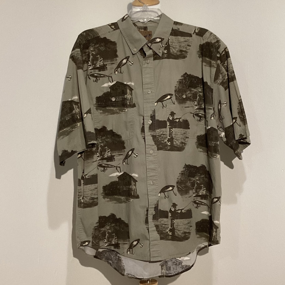 Ivy Crew Men's Button Down Short Sleeves